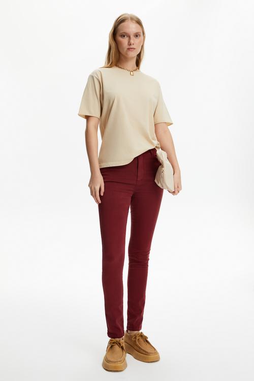  BİSİKLET YAKA KISA KOLLU T-SHIRT