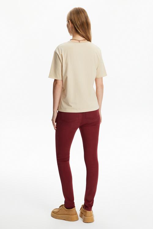  BİSİKLET YAKA KISA KOLLU T-SHIRT