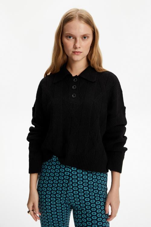  POLO YAKA TRİKO KAZAK