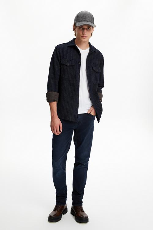  ÇİZGİLİ GÖMLEK CEKET