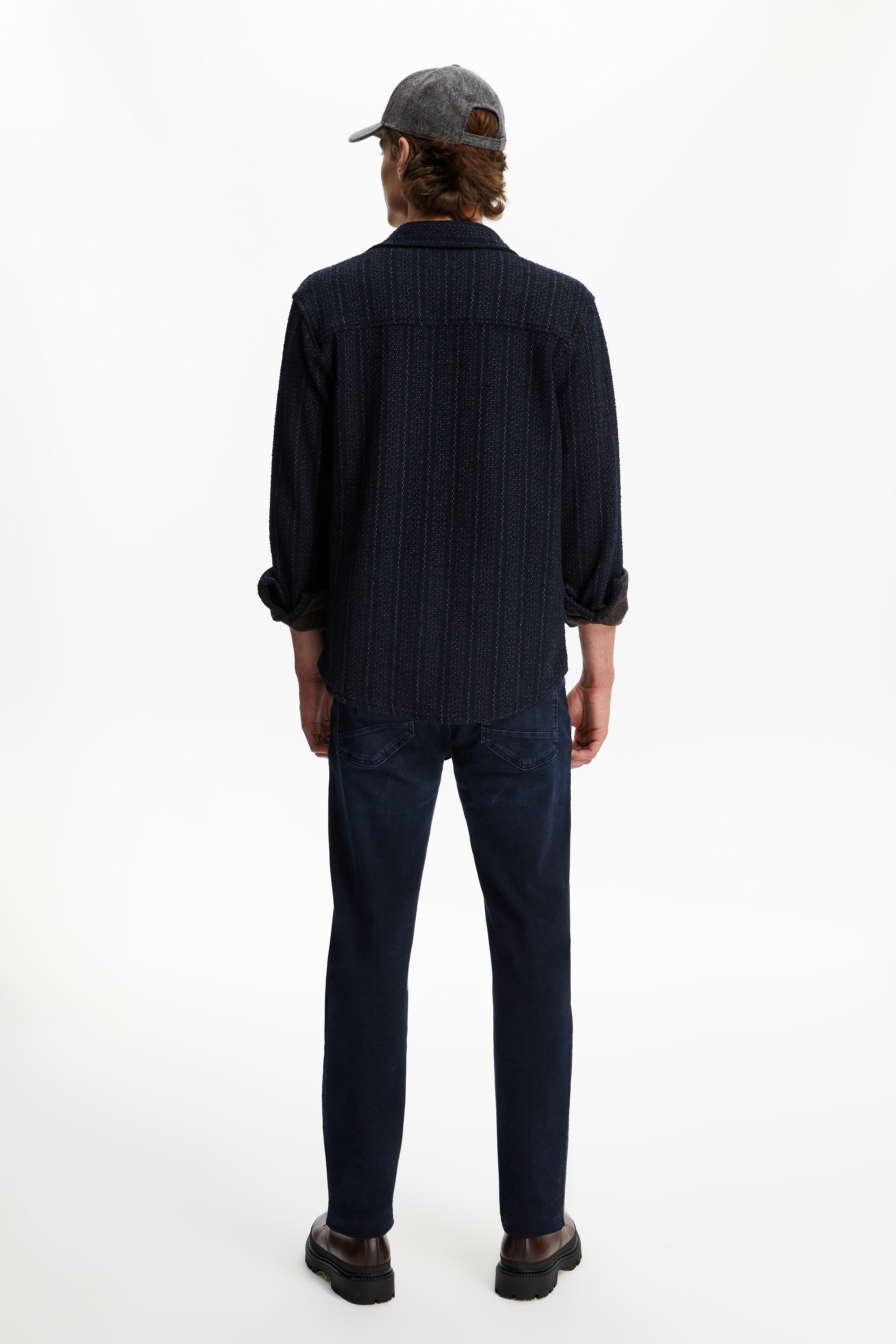 ÇİZGİLİ GÖMLEK CEKET