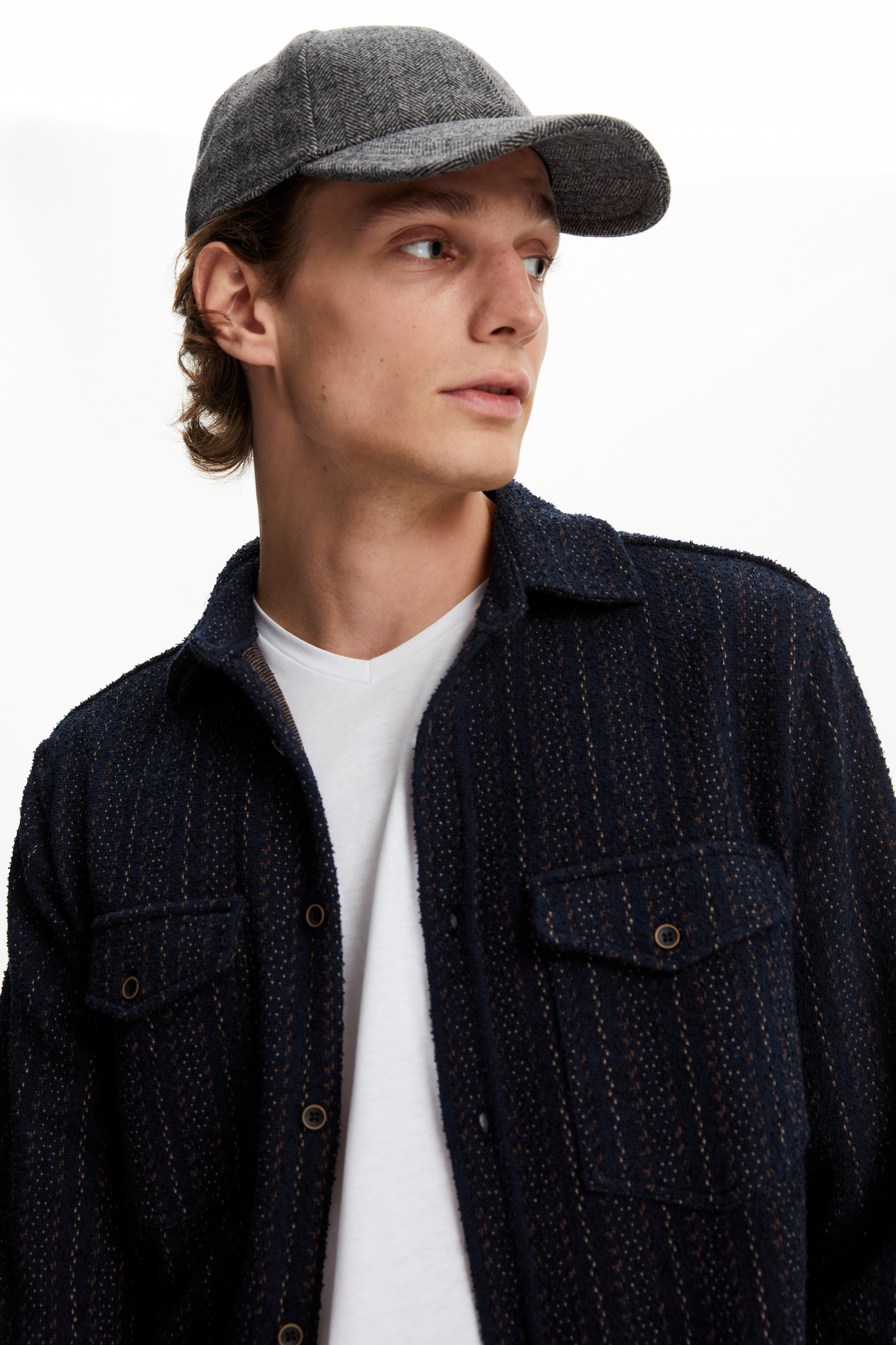 ÇİZGİLİ GÖMLEK CEKET