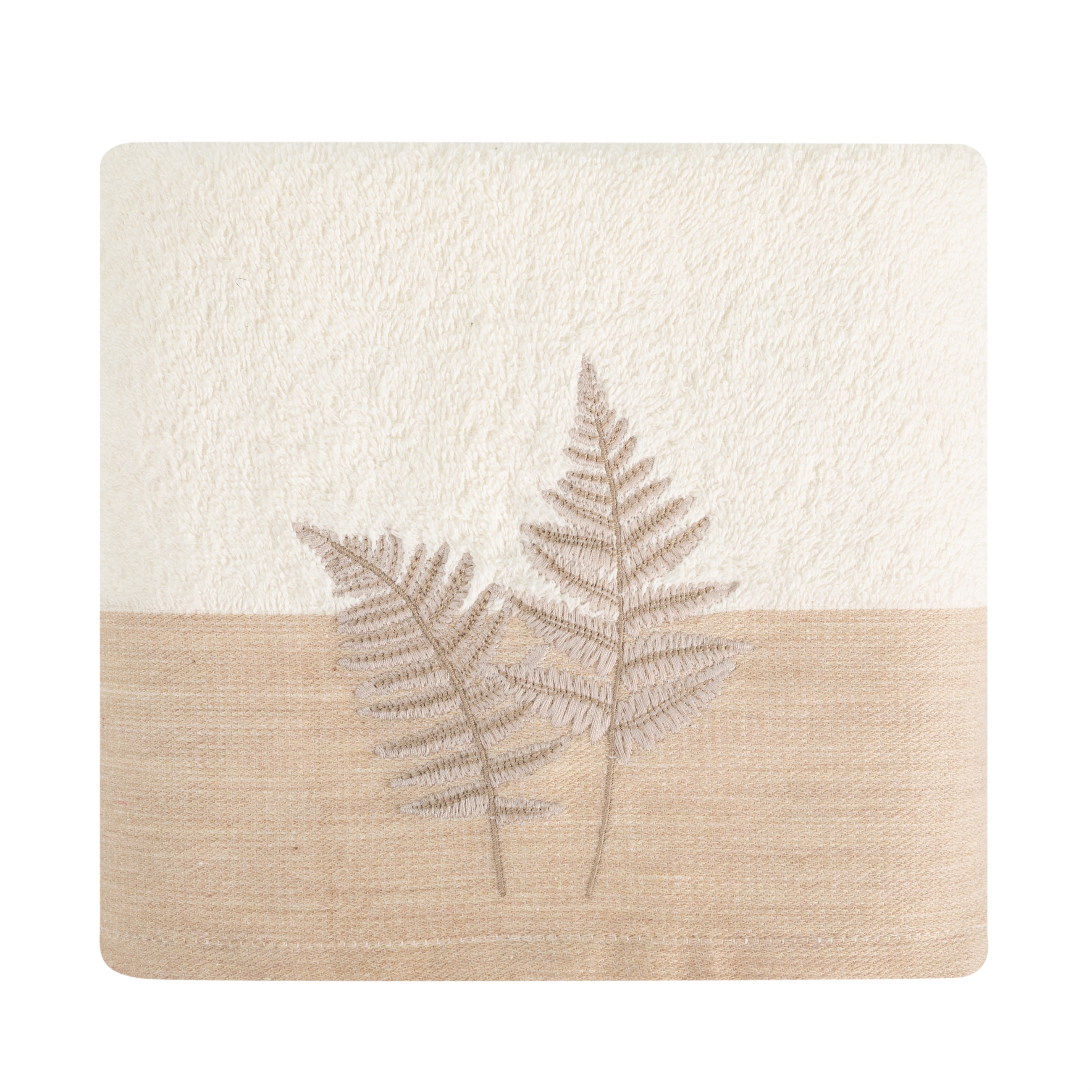 LOU LEAF NAKIŞLI YÜZ HAVLUSU 50X80