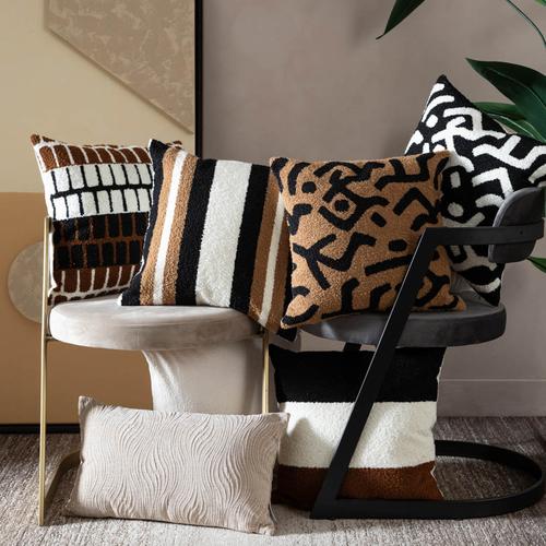  ANN SHAPE KIRLENT KAHVE SİYAH 45X45