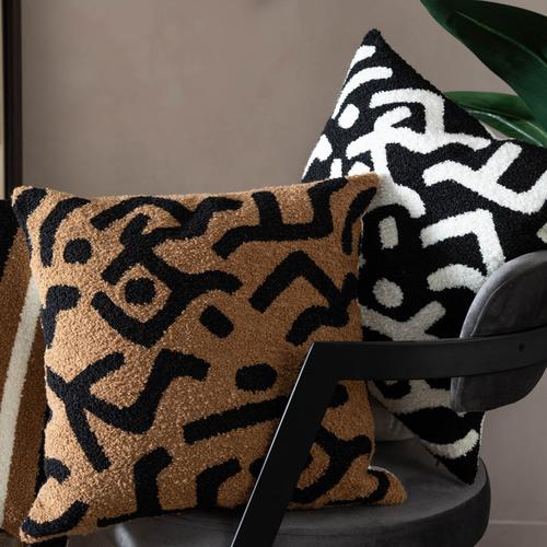  ANN SHAPE KIRLENT KAHVE SİYAH 45X45