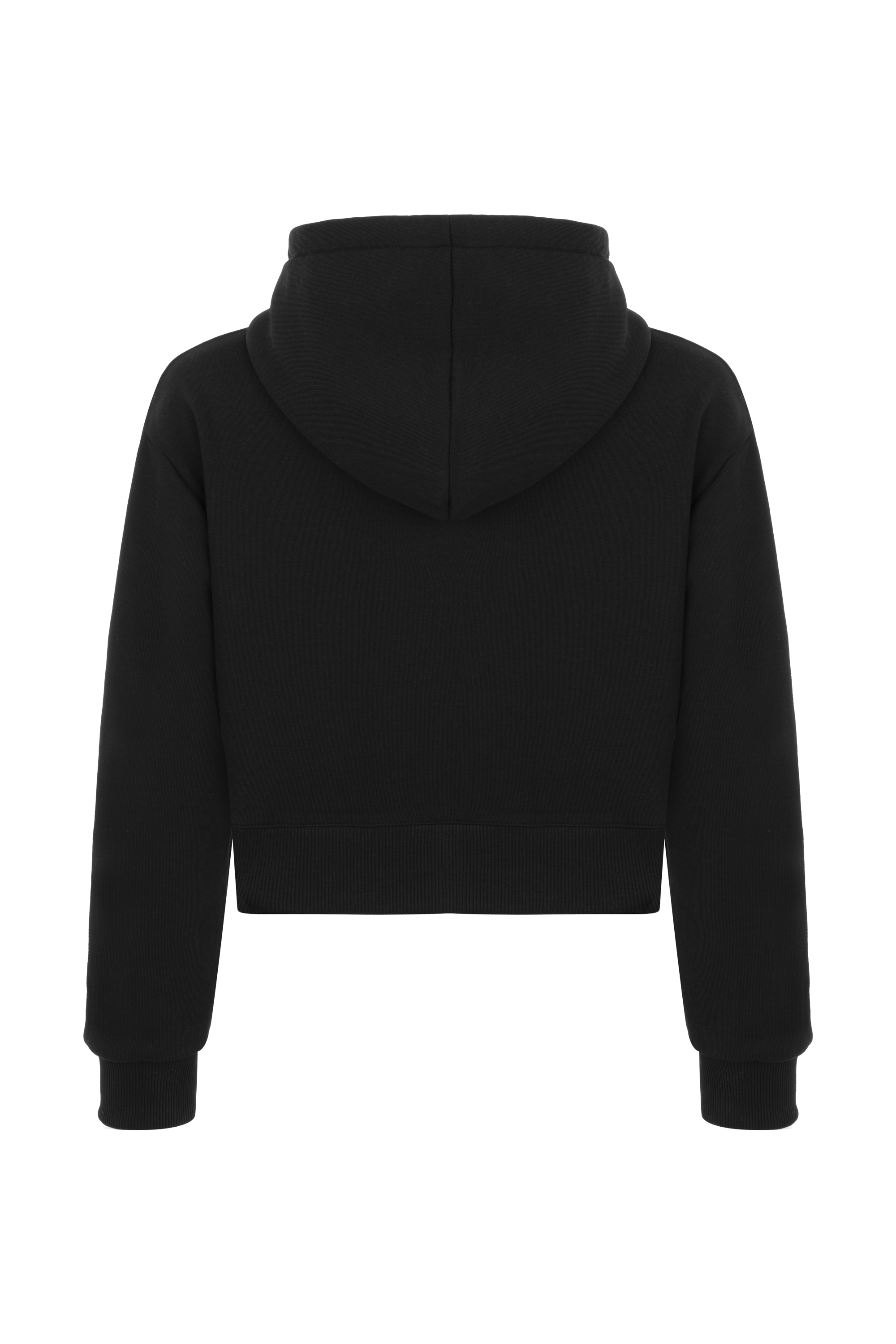 FERMUARLI KAPÜŞONLU SWEATSHIRT