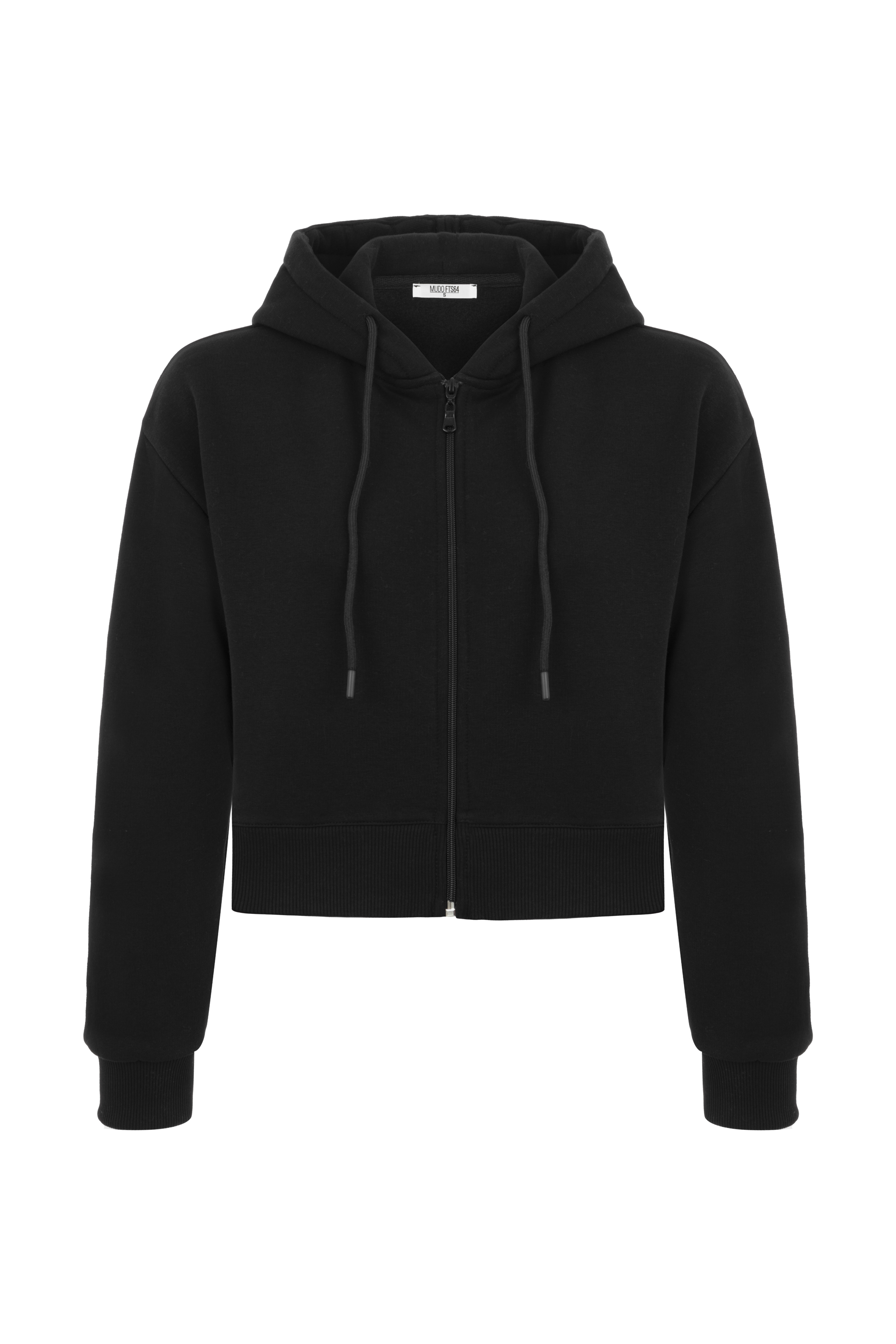 FERMUARLI KAPÜŞONLU SWEATSHIRT