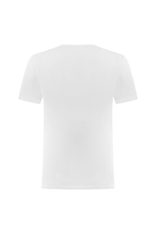  V YAKA KISA KOLLU T-SHIRT