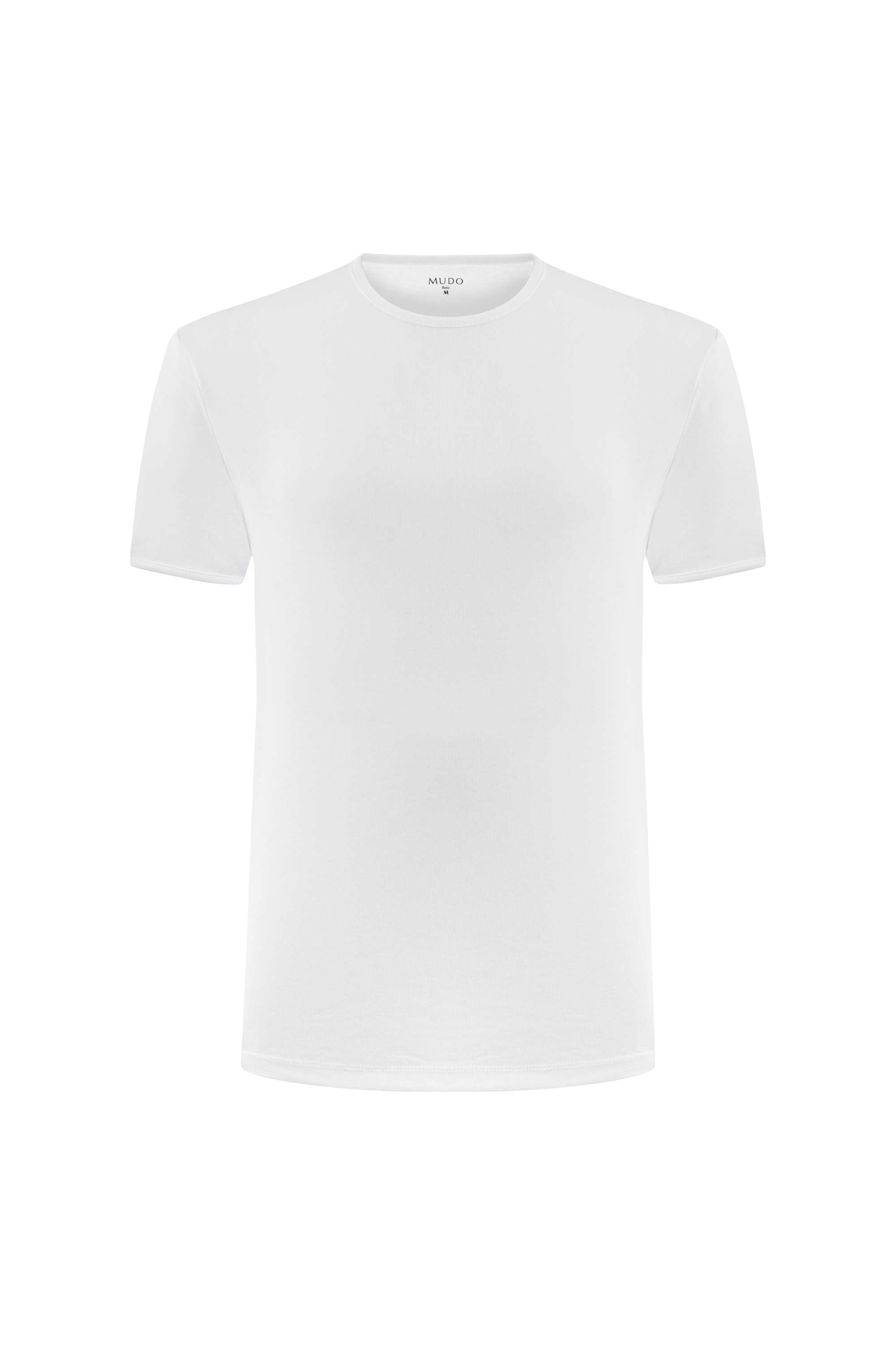 BİSİKLET YAKA KISA KOLLU T-SHIRT