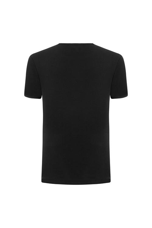  BİSİKLET YAKA KISA KOLLU T-SHIRT