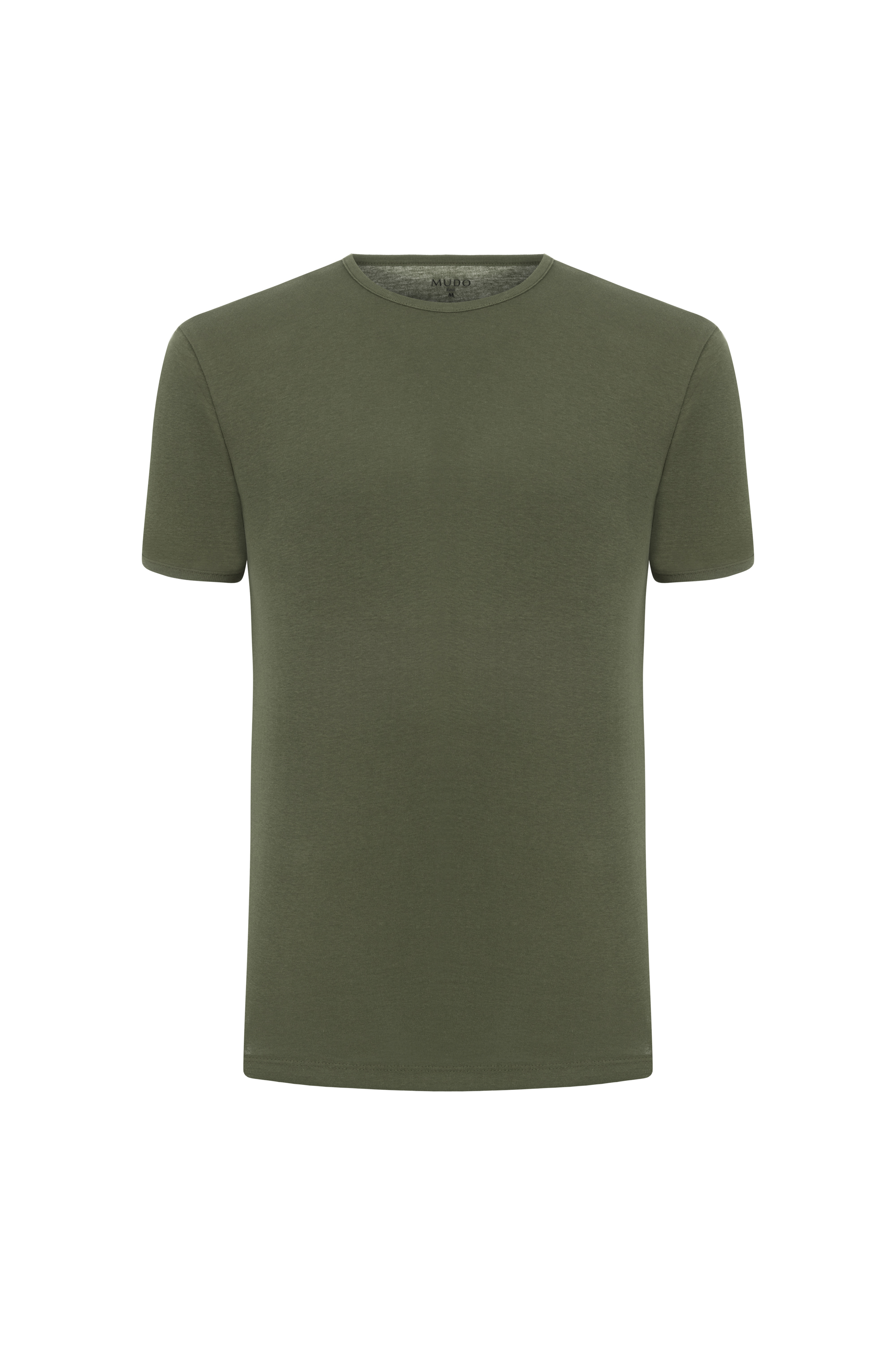 BİSİKLET YAKA KISA KOLLU T-SHIRT