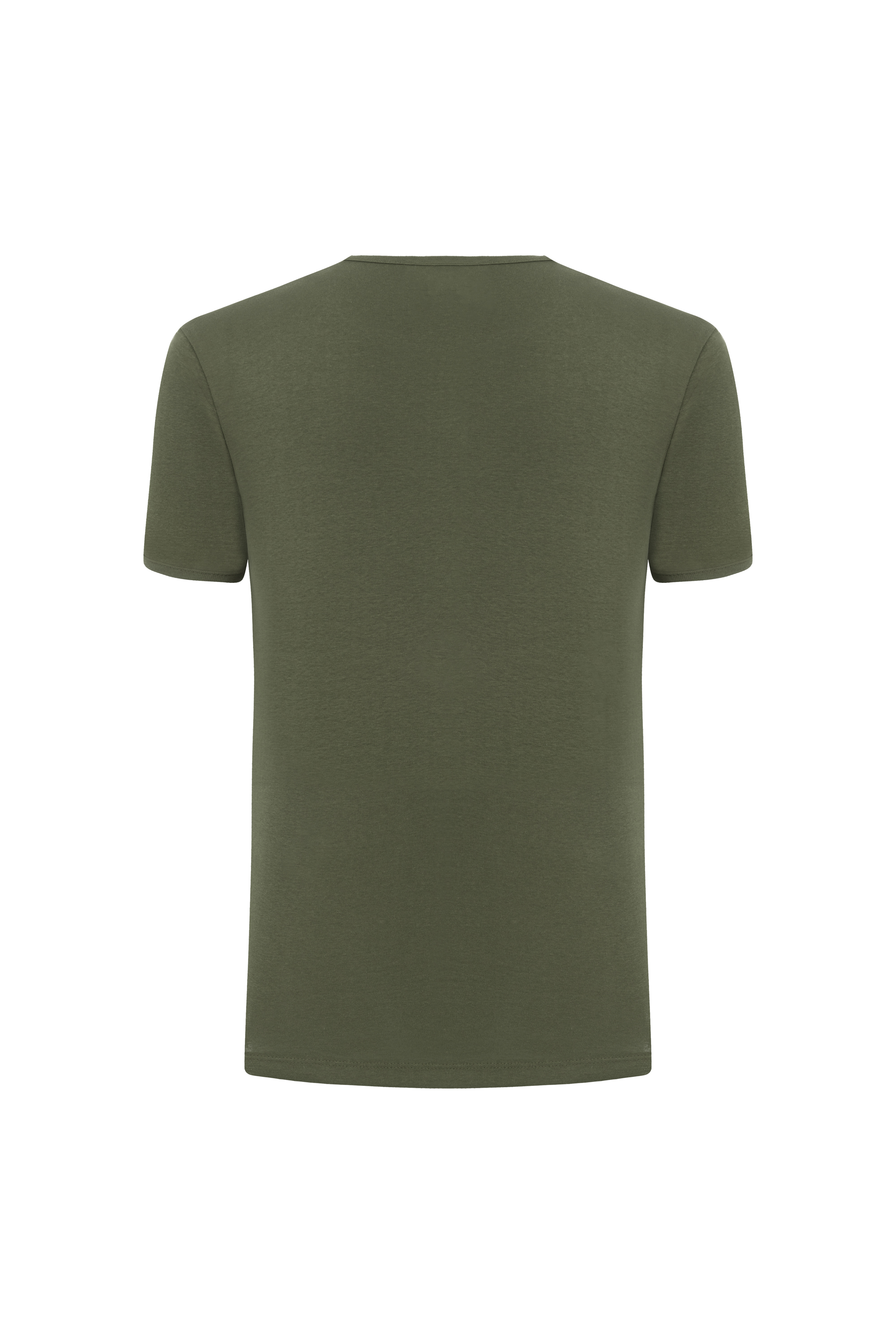 BİSİKLET YAKA KISA KOLLU T-SHIRT