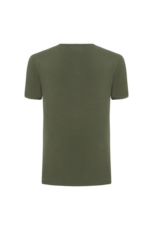  BİSİKLET YAKA KISA KOLLU T-SHIRT