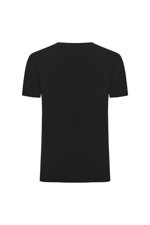  V YAKA KISA KOLLU T-SHIRT