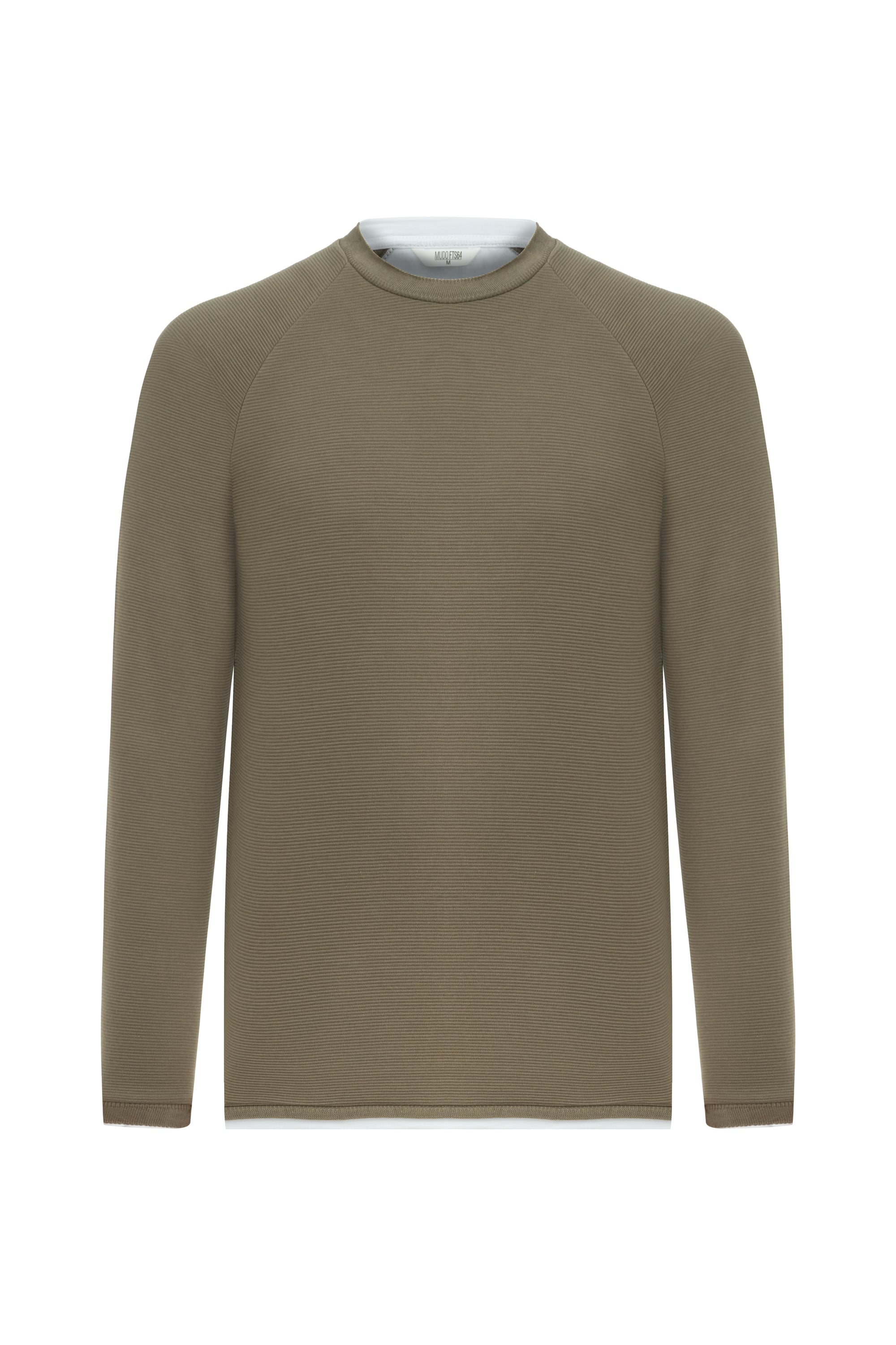 BİSİKLET YAKA SWEATSHIRT