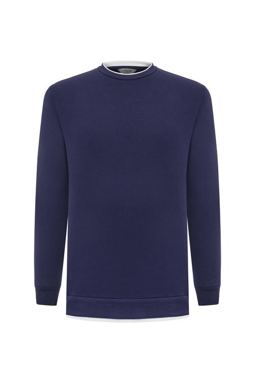  BİSİKLET YAKA SWEATSHIRT