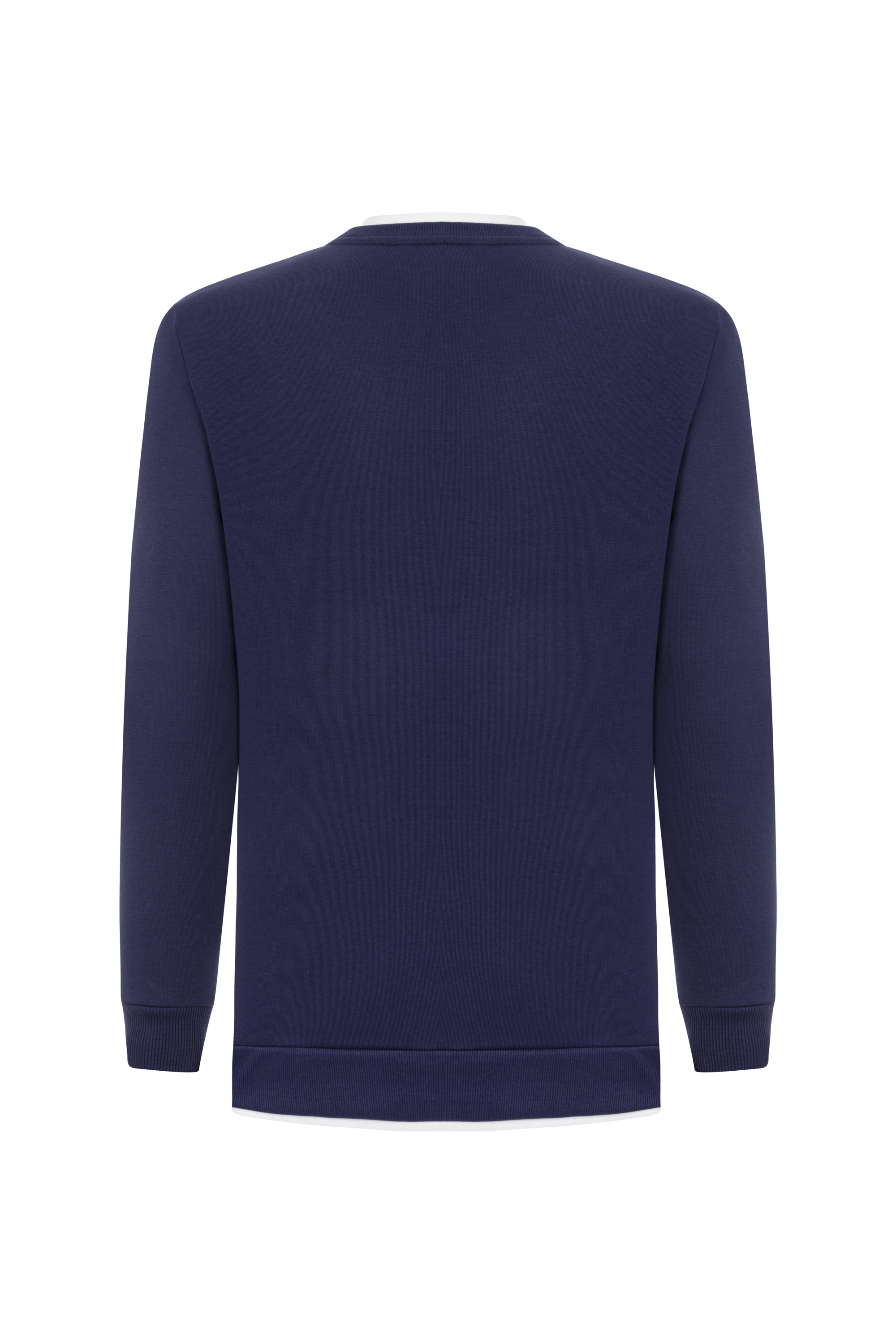 BİSİKLET YAKA SWEATSHIRT