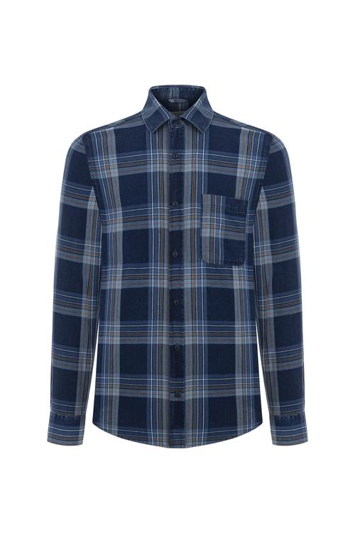  PAMUKLU EKOSELİ REGULAR FIT GÖMLEK