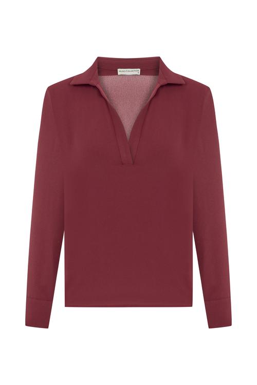  UZUN KOLLU SMART BLUZ