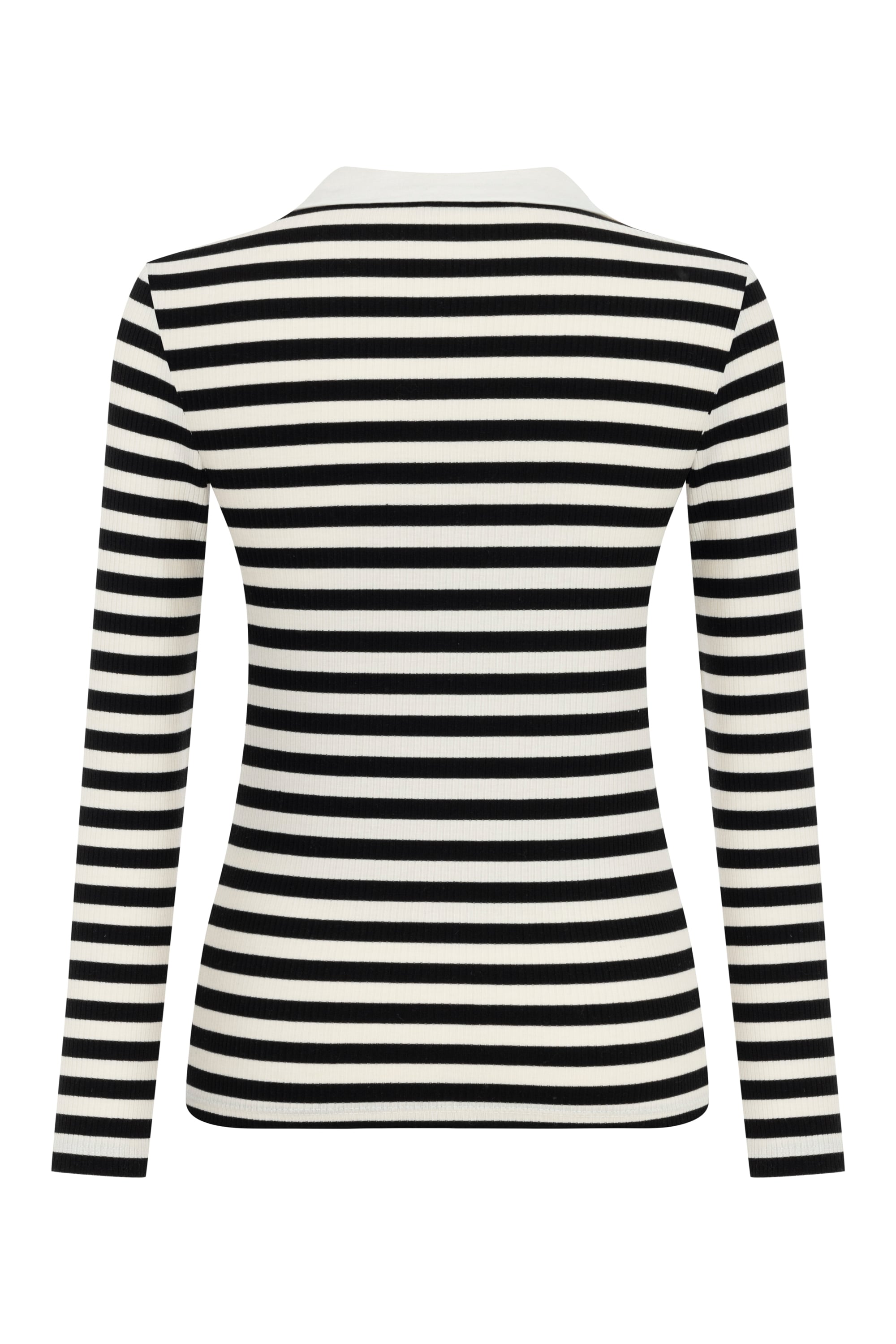 ÇİZGİLİ UZUN KOLLU BLUZ