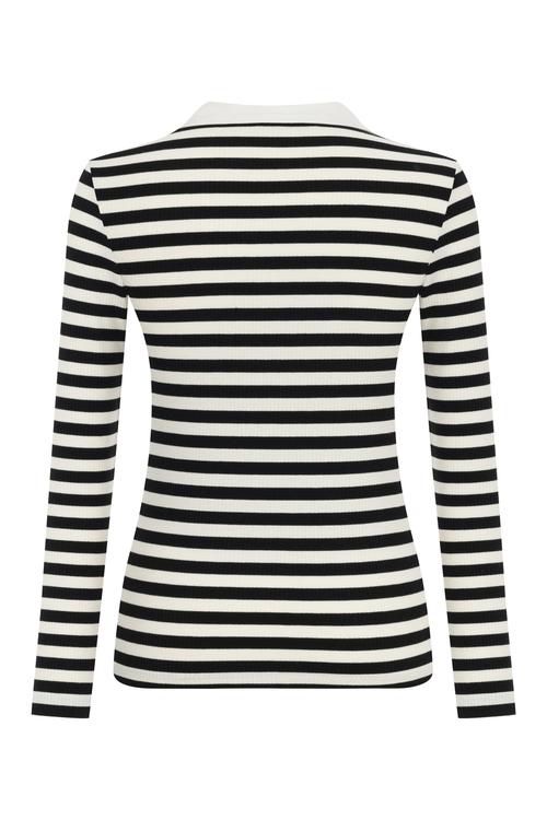  ÇİZGİLİ UZUN KOLLU BLUZ