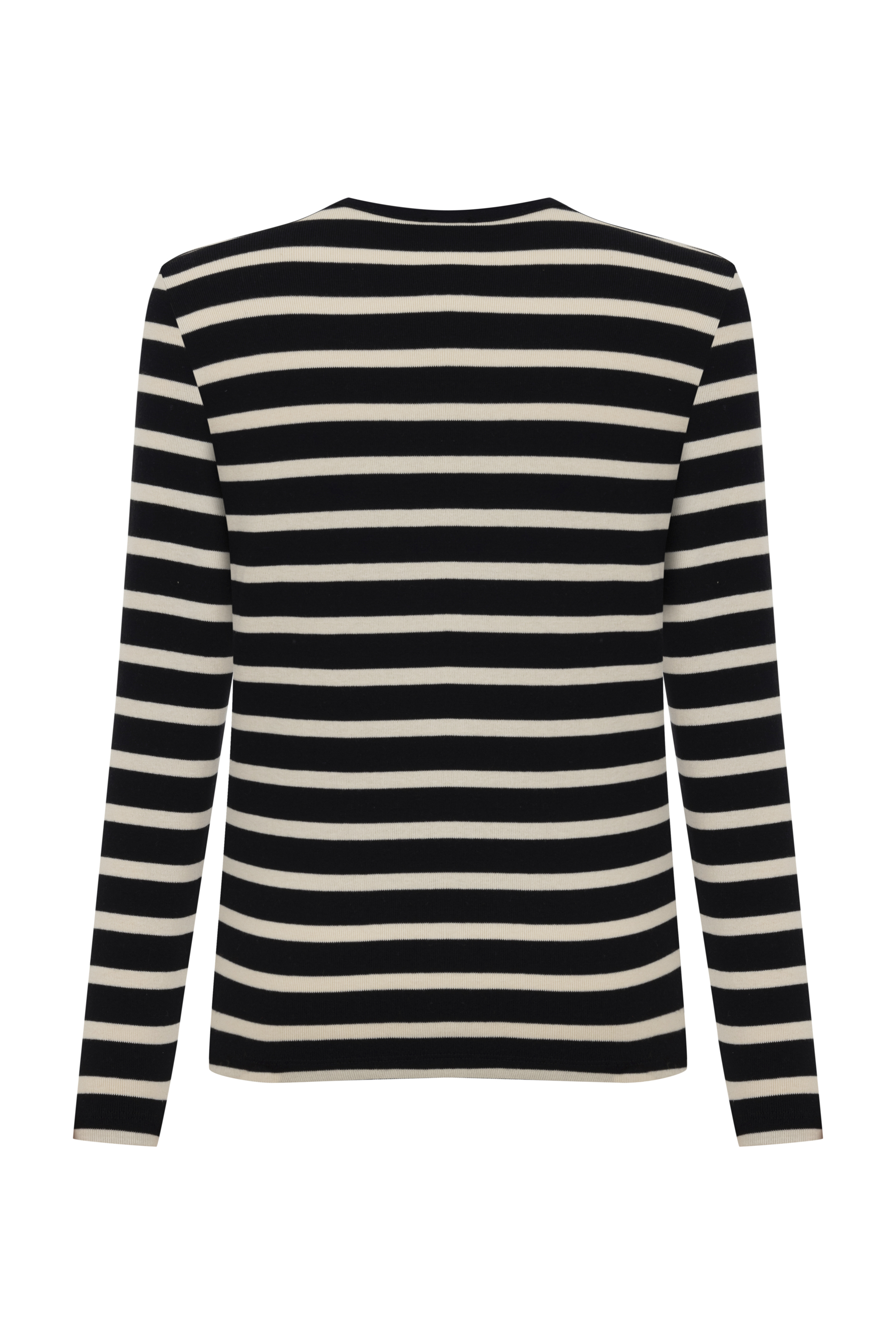ÇİZGİLİ UZUN KOLLU T-SHIRT