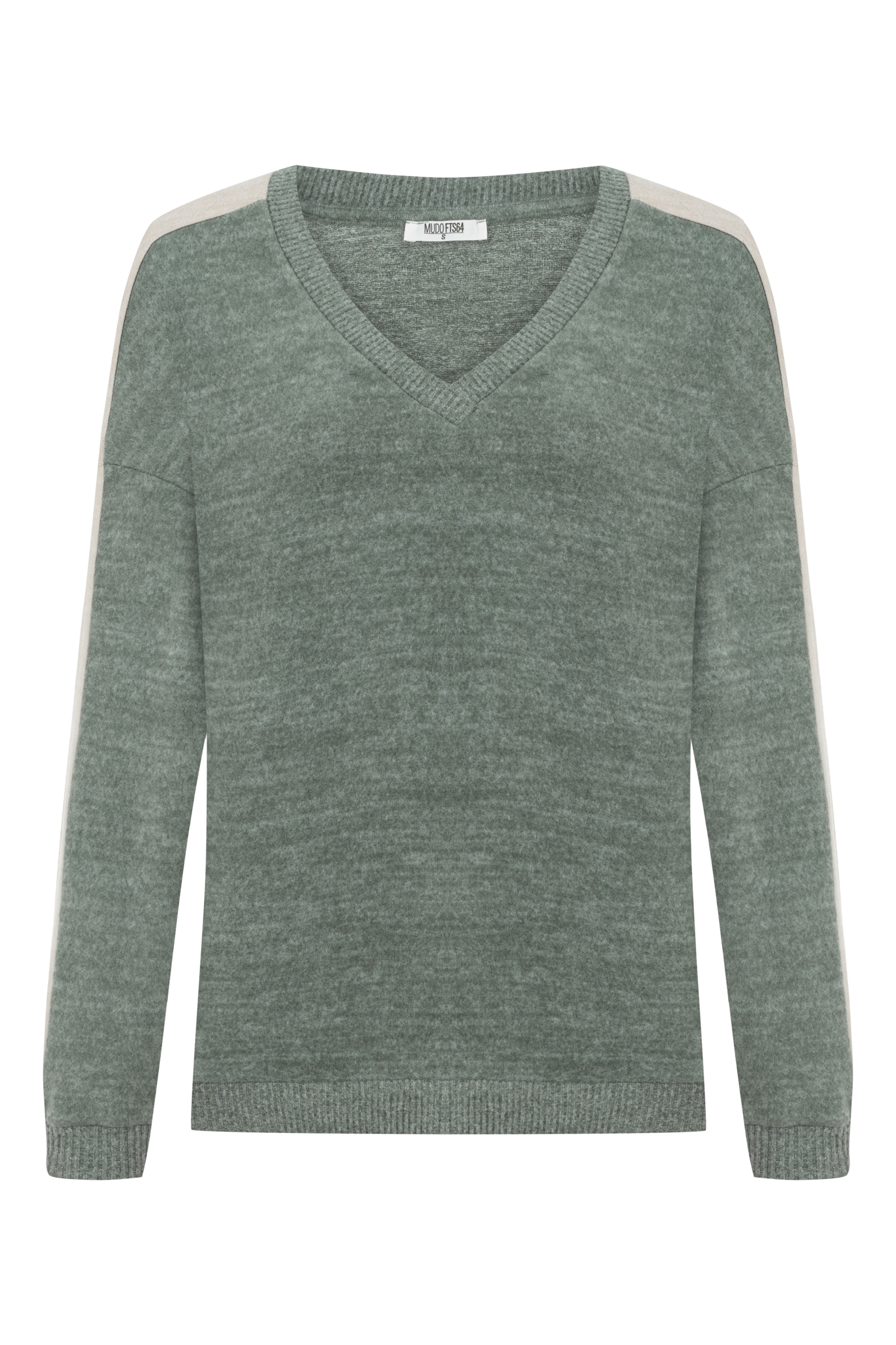 RENK BLOKLU V YAKA KAZAK