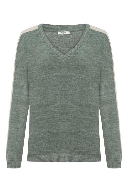  RENK BLOKLU V YAKA KAZAK