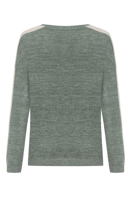  RENK BLOKLU V YAKA KAZAK