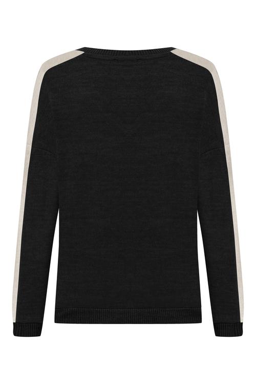  RENK BLOKLU V YAKA KAZAK