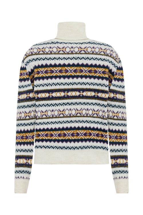  JAKARLI BALIKÇI YAKA TRİKO KAZAK