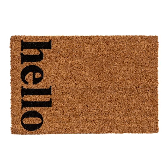 THEO HELLO KAPI PASPASI SİYAH 40X60