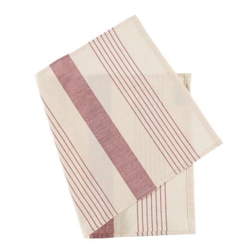  VIEN 2'Lİ KURULAMA BEZİ SETİ BORDO 30X50