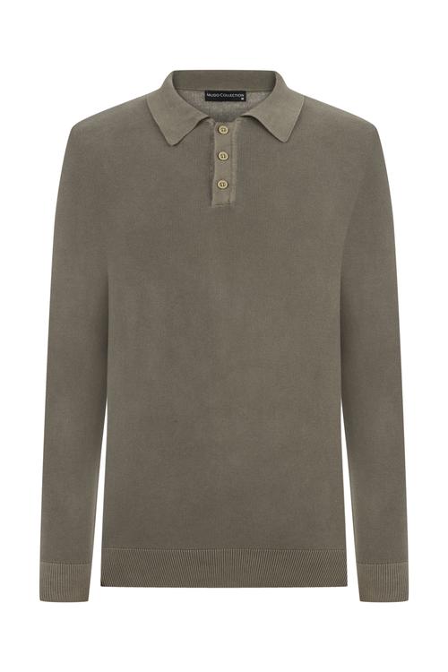  POLO YAKA TRİKO KAZAK