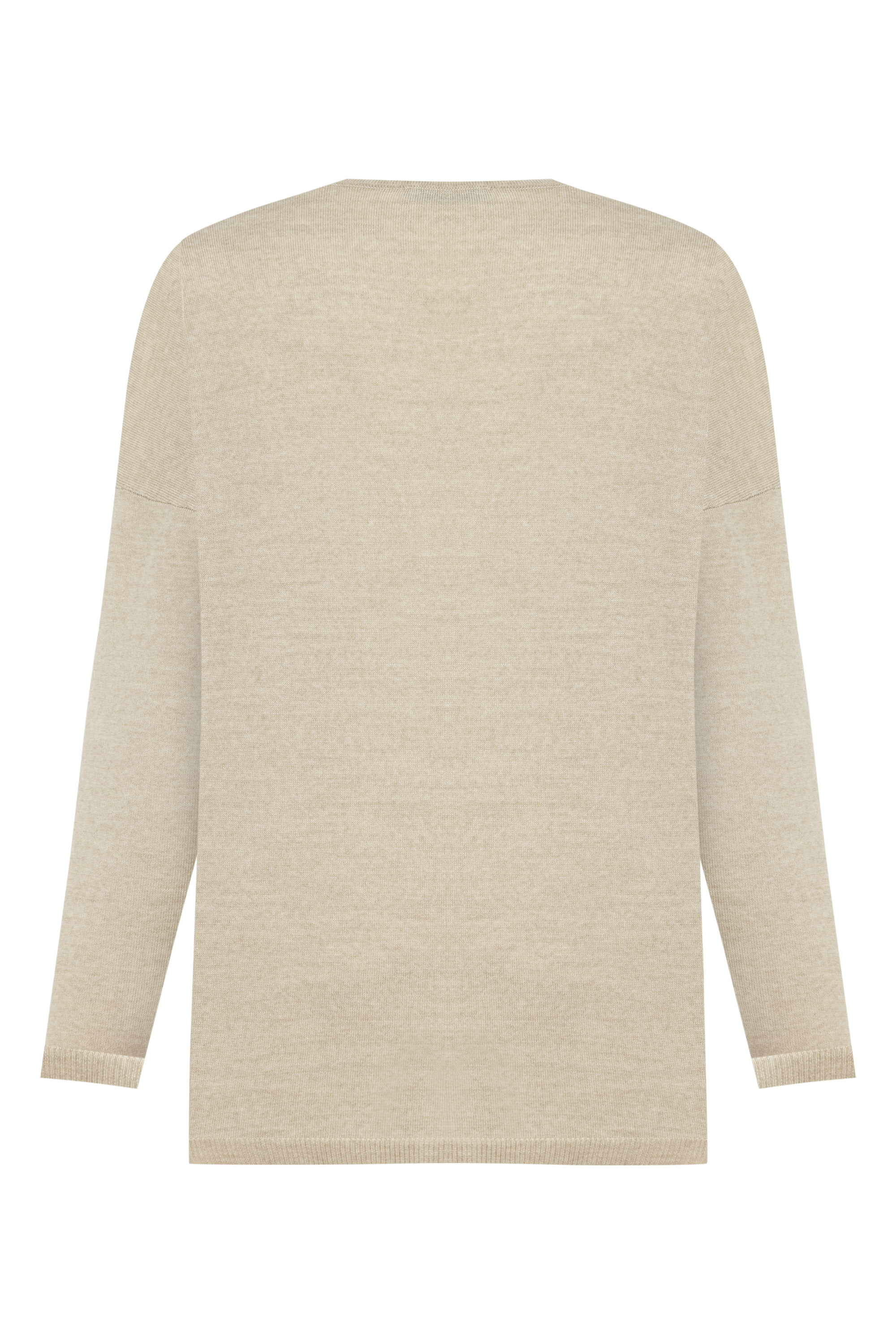 V YAKA MERİNO YÜN KAZAK