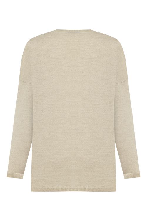  V YAKA MERİNO YÜN KAZAK