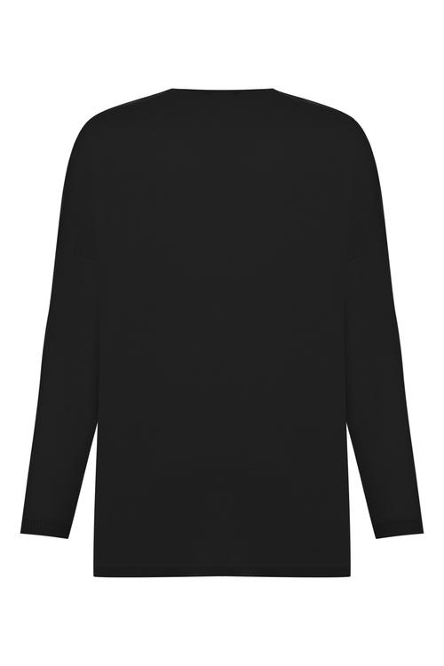  V YAKA MERİNO YÜN KAZAK