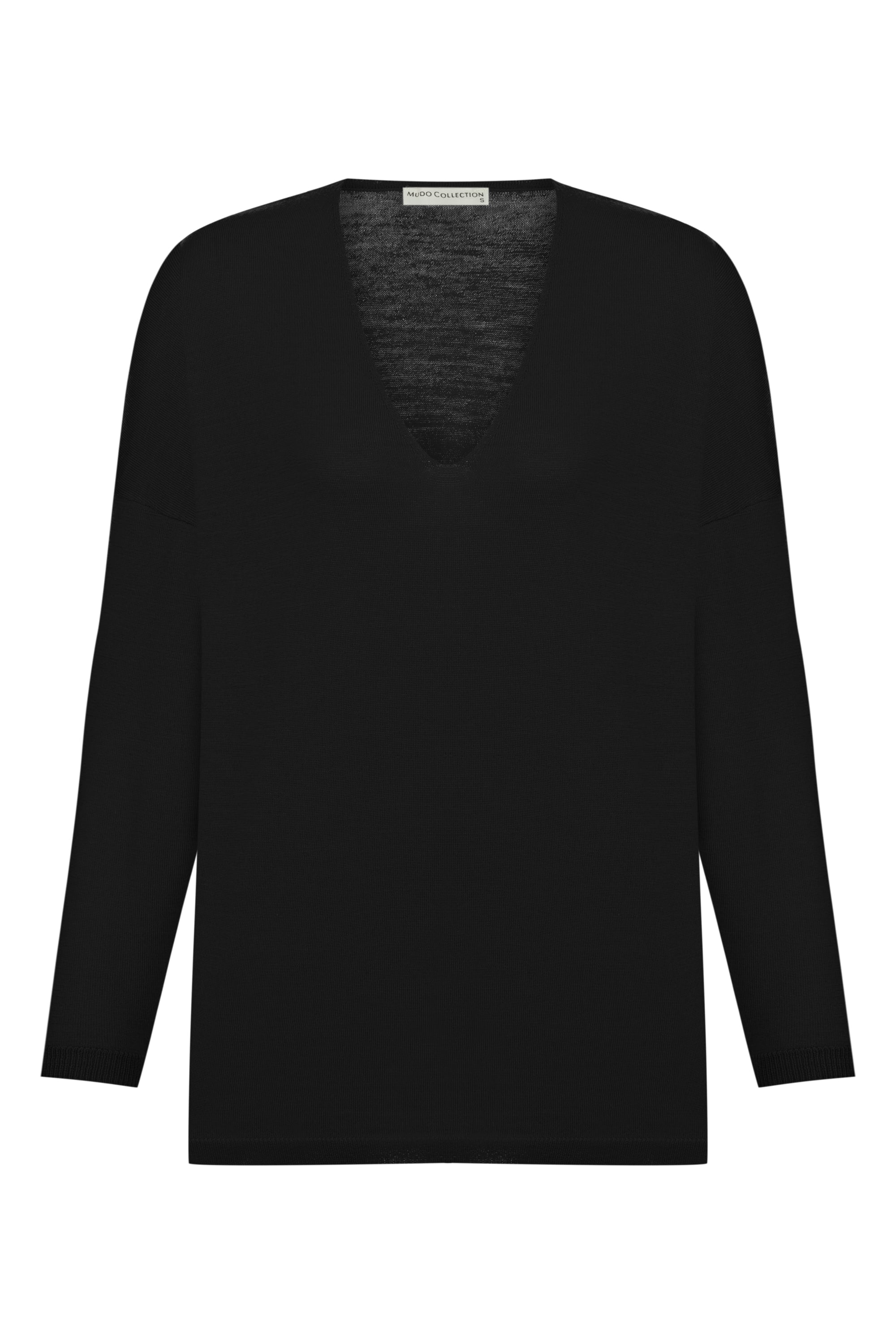 V YAKA MERİNO YÜN KAZAK