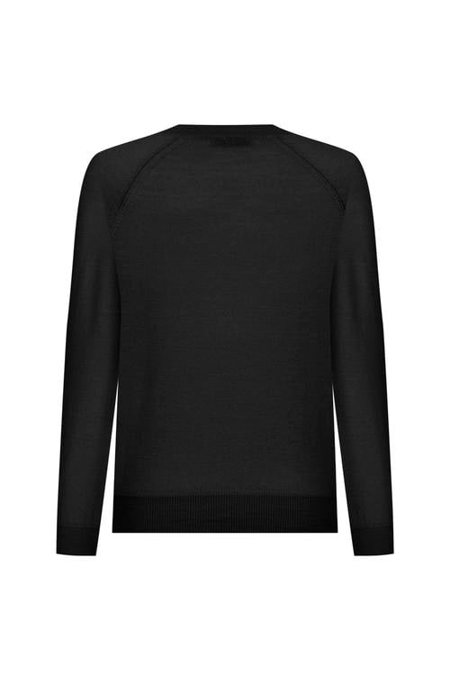  BİSİKLET YAKA MERİNO YÜN KAZAK