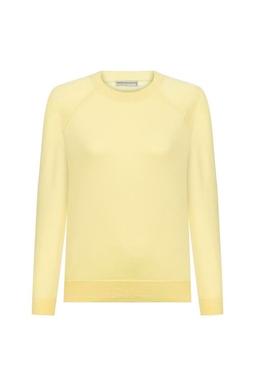  BİSİKLET YAKA MERİNO YÜN KAZAK