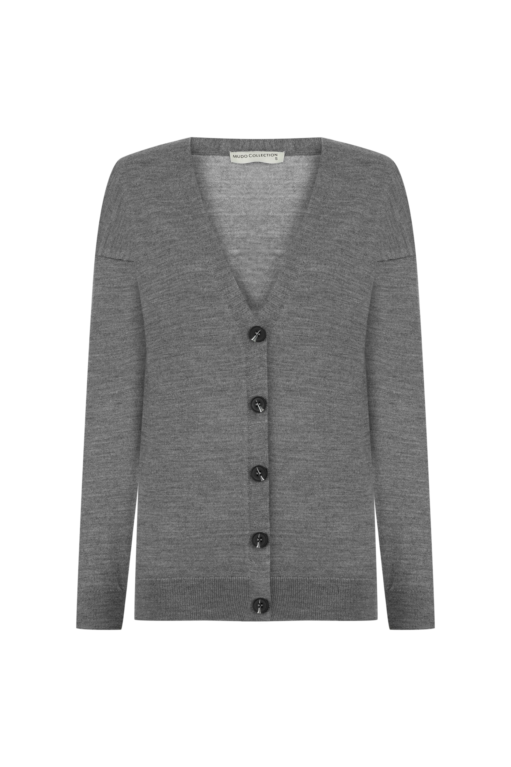 V YAKA MERİNO YÜN HIRKA