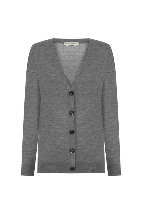  V YAKA MERİNO YÜN HIRKA