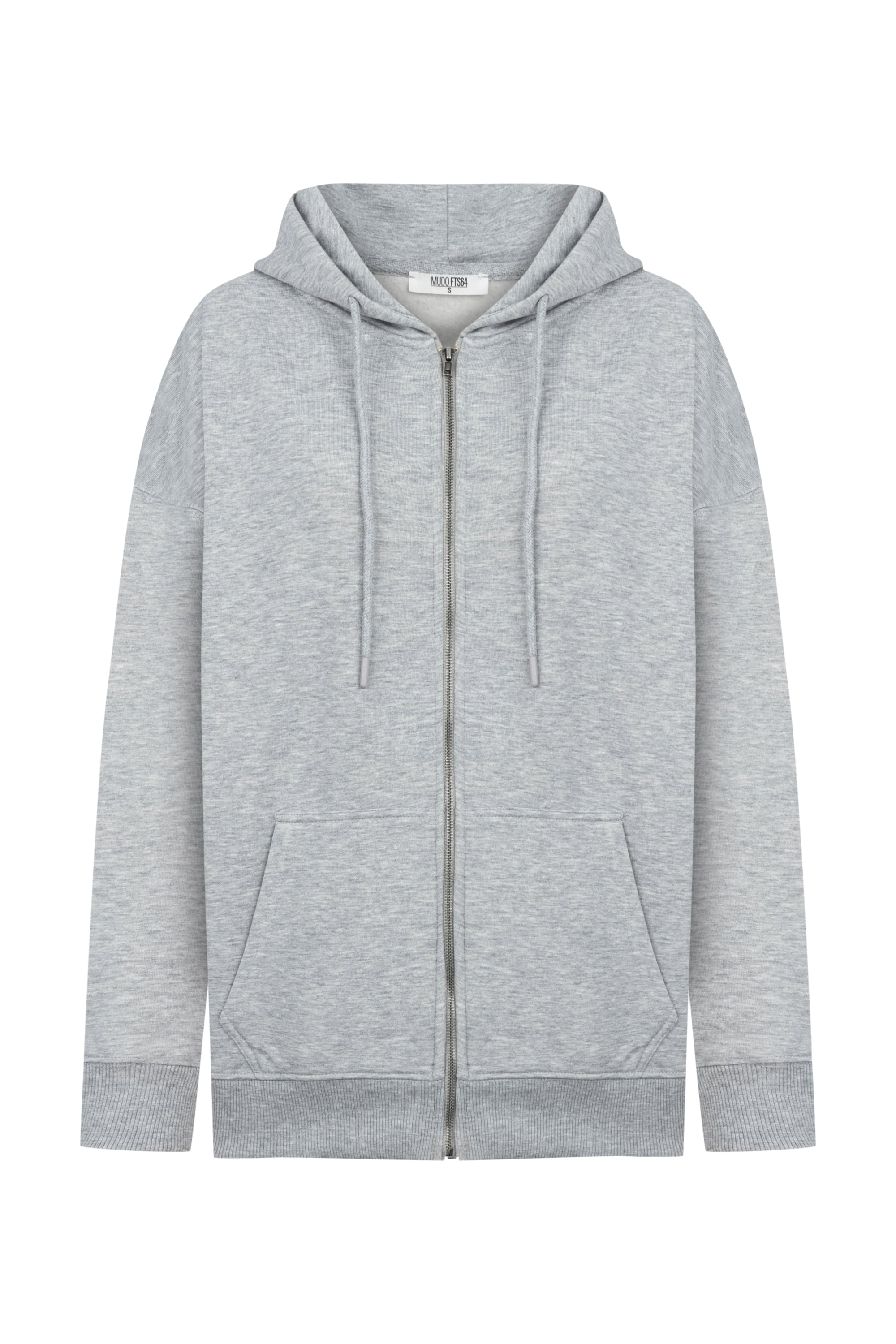 FERMUARLI KAPÜŞONLU SWEATSHIRT