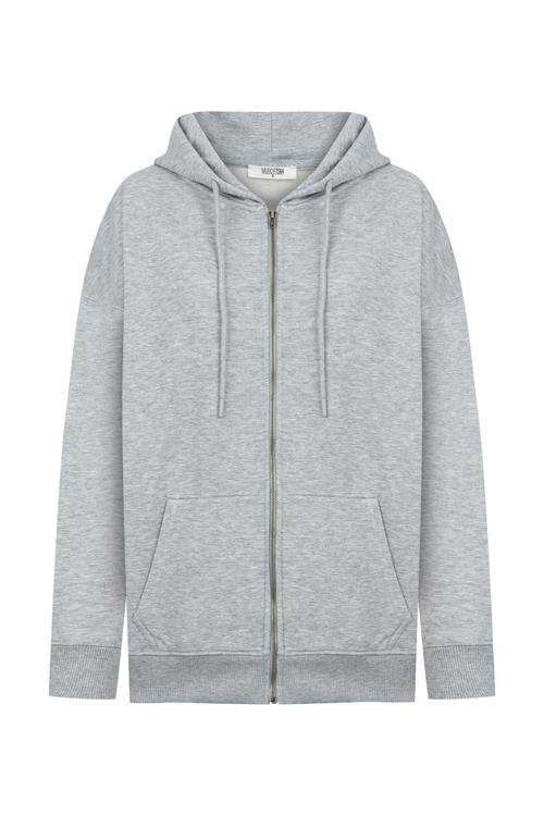  FERMUARLI KAPÜŞONLU SWEATSHIRT