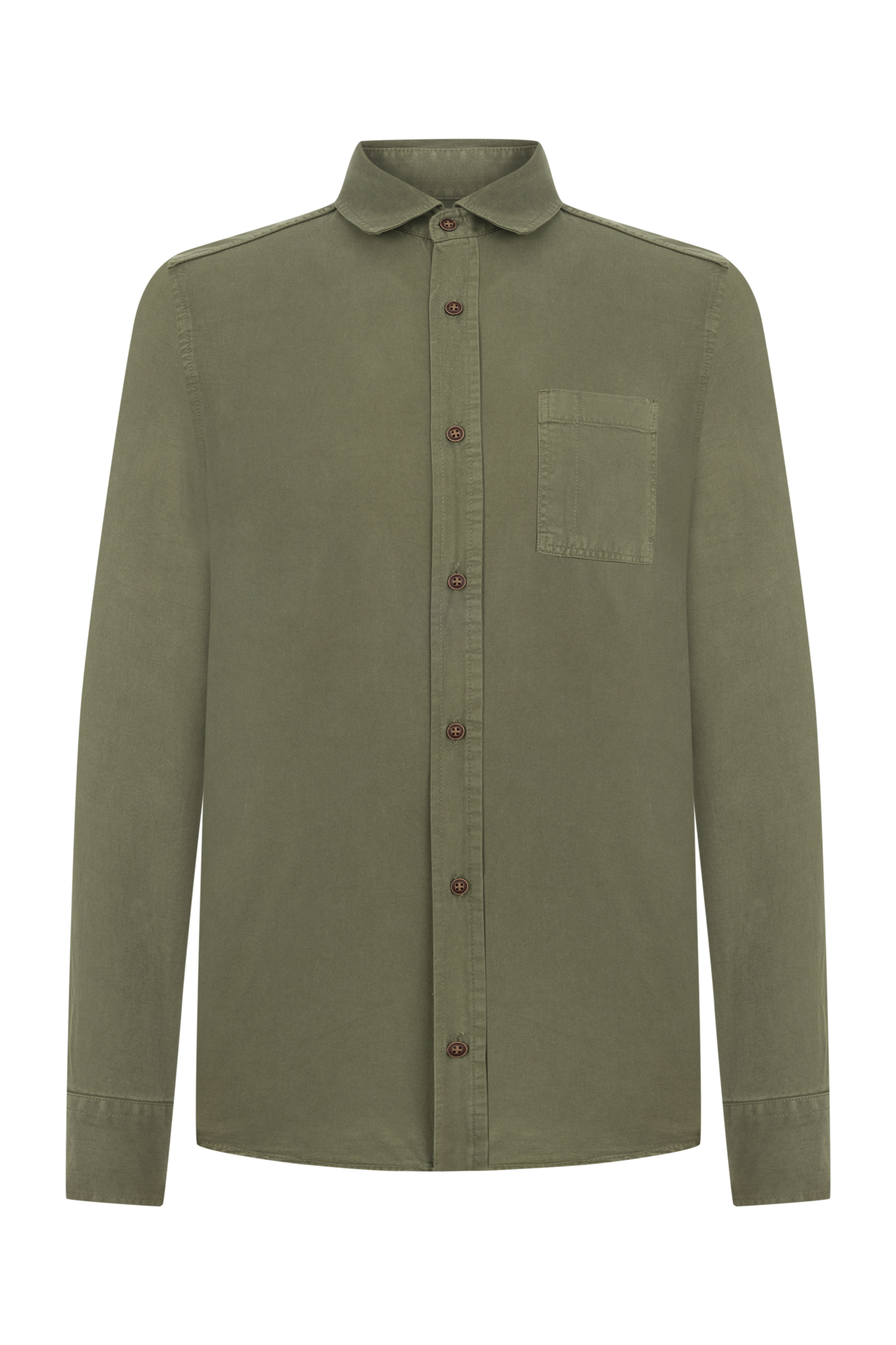 MODAL LİYOSEL KARIŞIMLI REGULAR FIT GÖMLEK