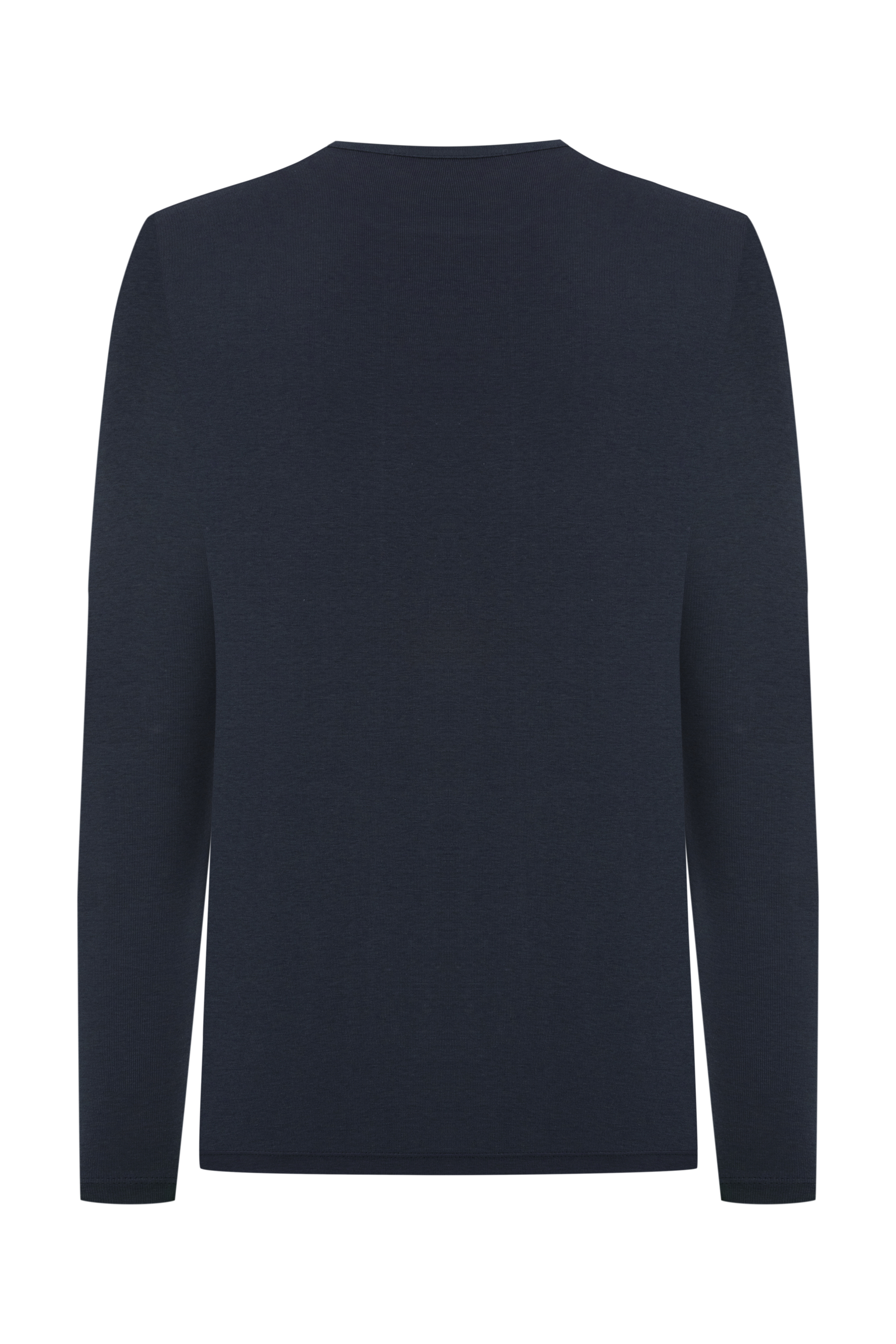 BİSİKLET YAKA UZUN KOLLU T-SHIRT