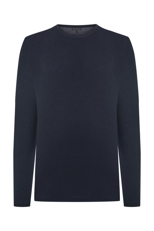  BİSİKLET YAKA UZUN KOLLU T-SHIRT