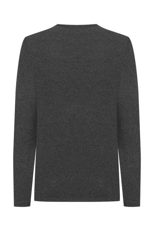  BİSİKLET YAKA UZUN KOLLU T-SHIRT