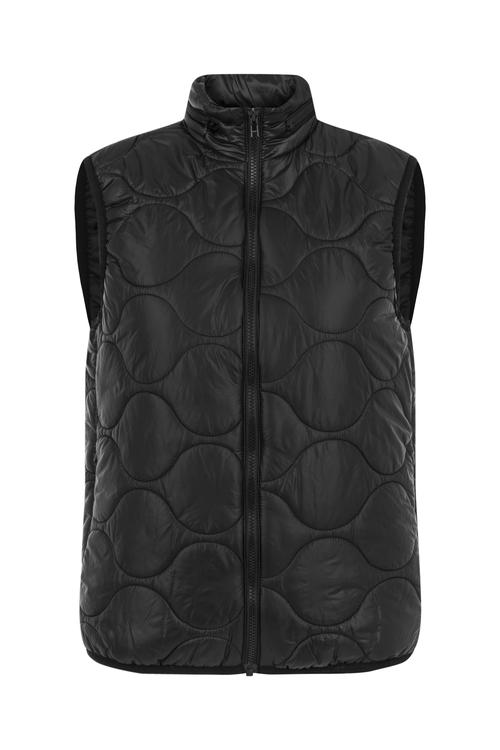  DİK YAKA KAPİTONELİ YELEK