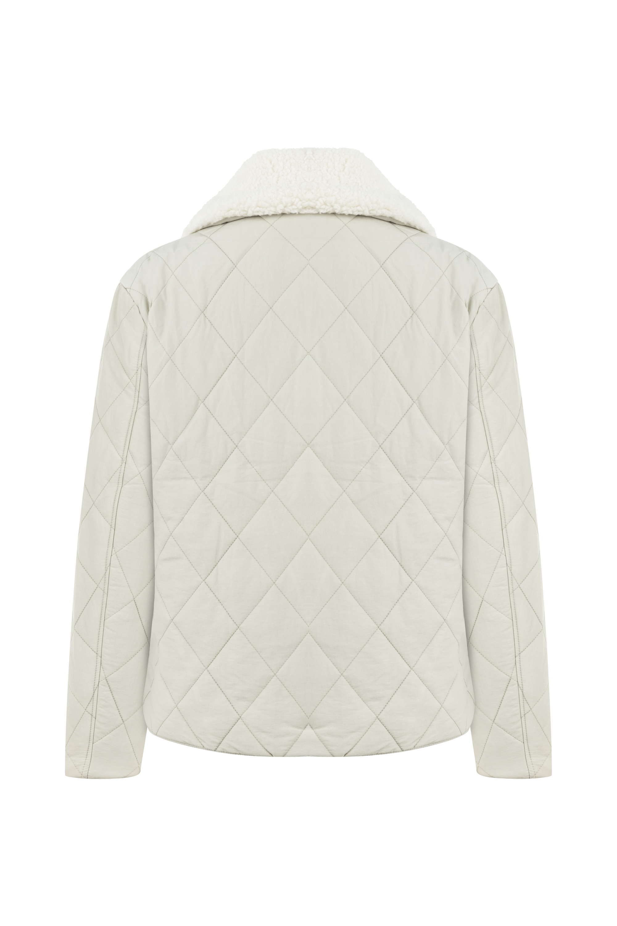 PELÜŞ YAKA KAPİTONELİ MONT